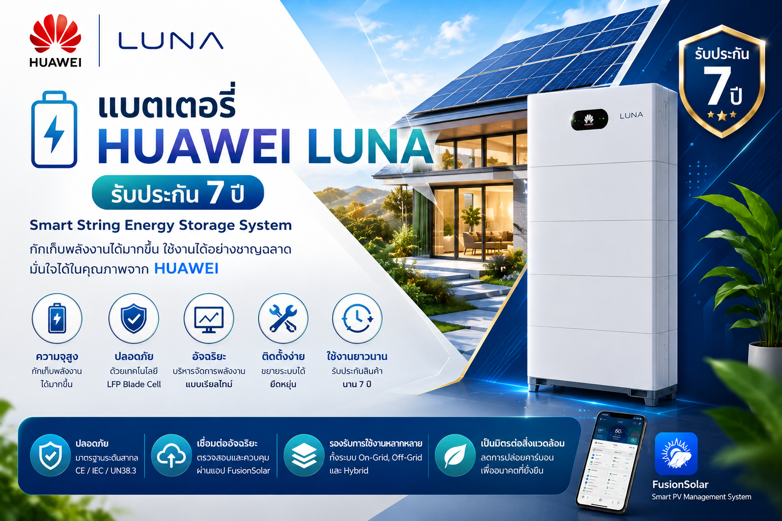 Huawei Battery 7 Years